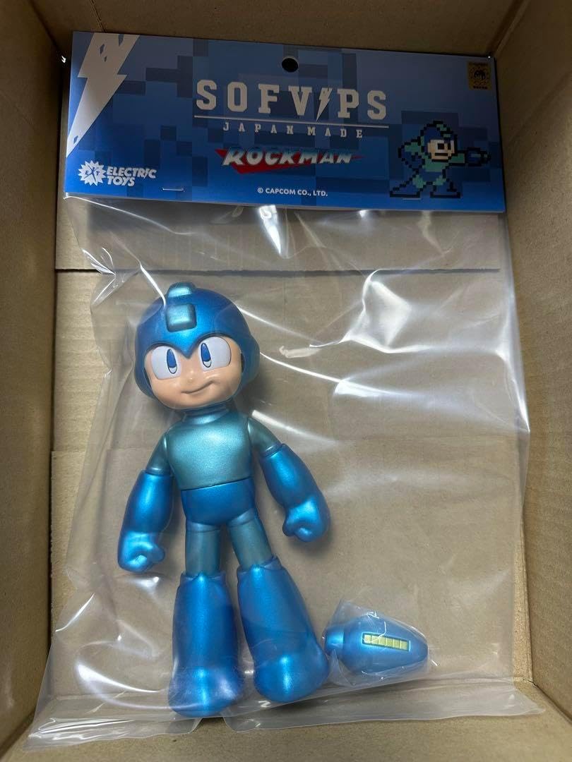 未使用 SOFVIPS ロックマン メタリックカラー