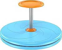 Vista 1 de Spinner-X - Juguete sensorial giratorio sentado para sentarse y girar, tamaño más grande y material duradero para niños a partir de 3 años (azul)