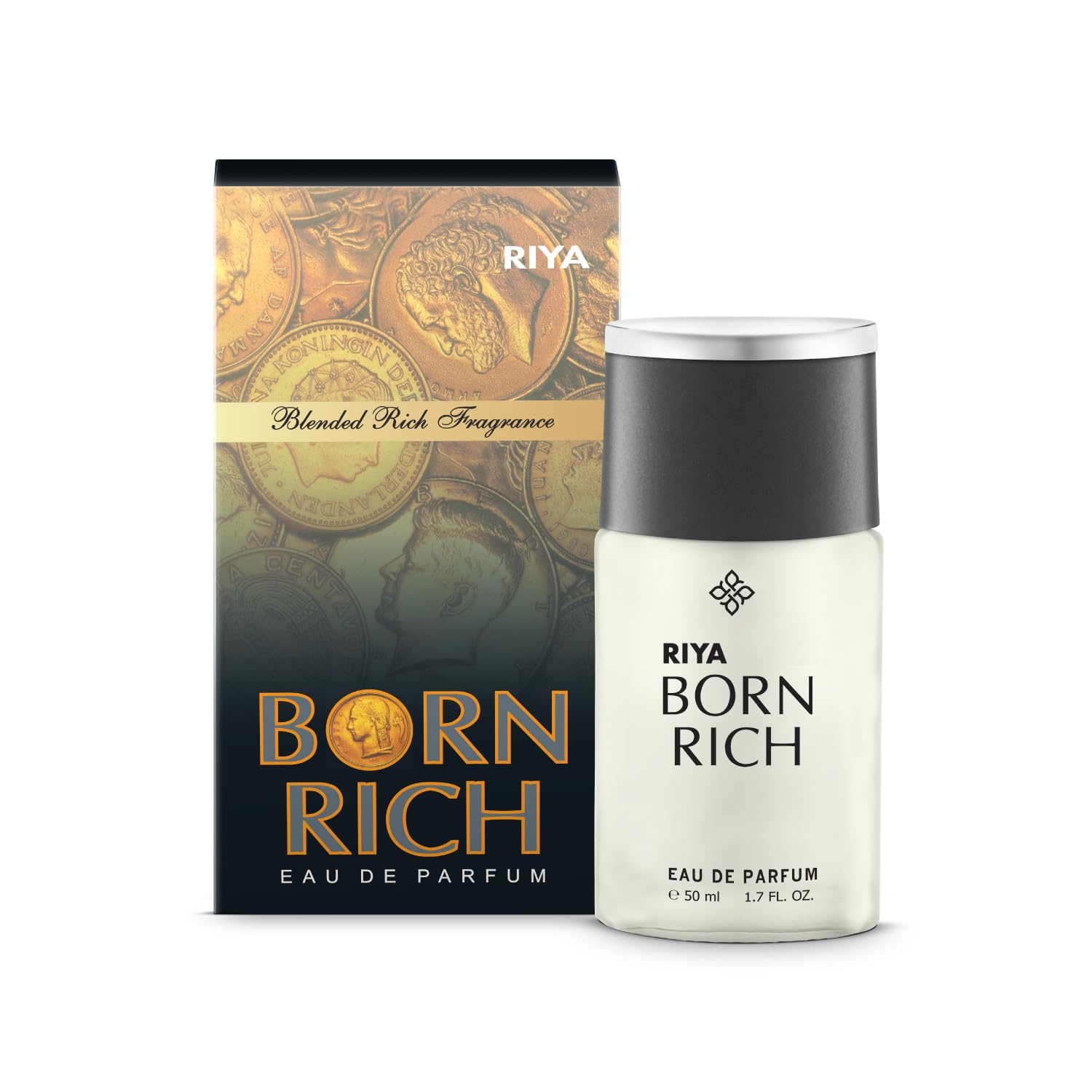 Riya Born Rich Perfume for Men - 50 ml - Image 1