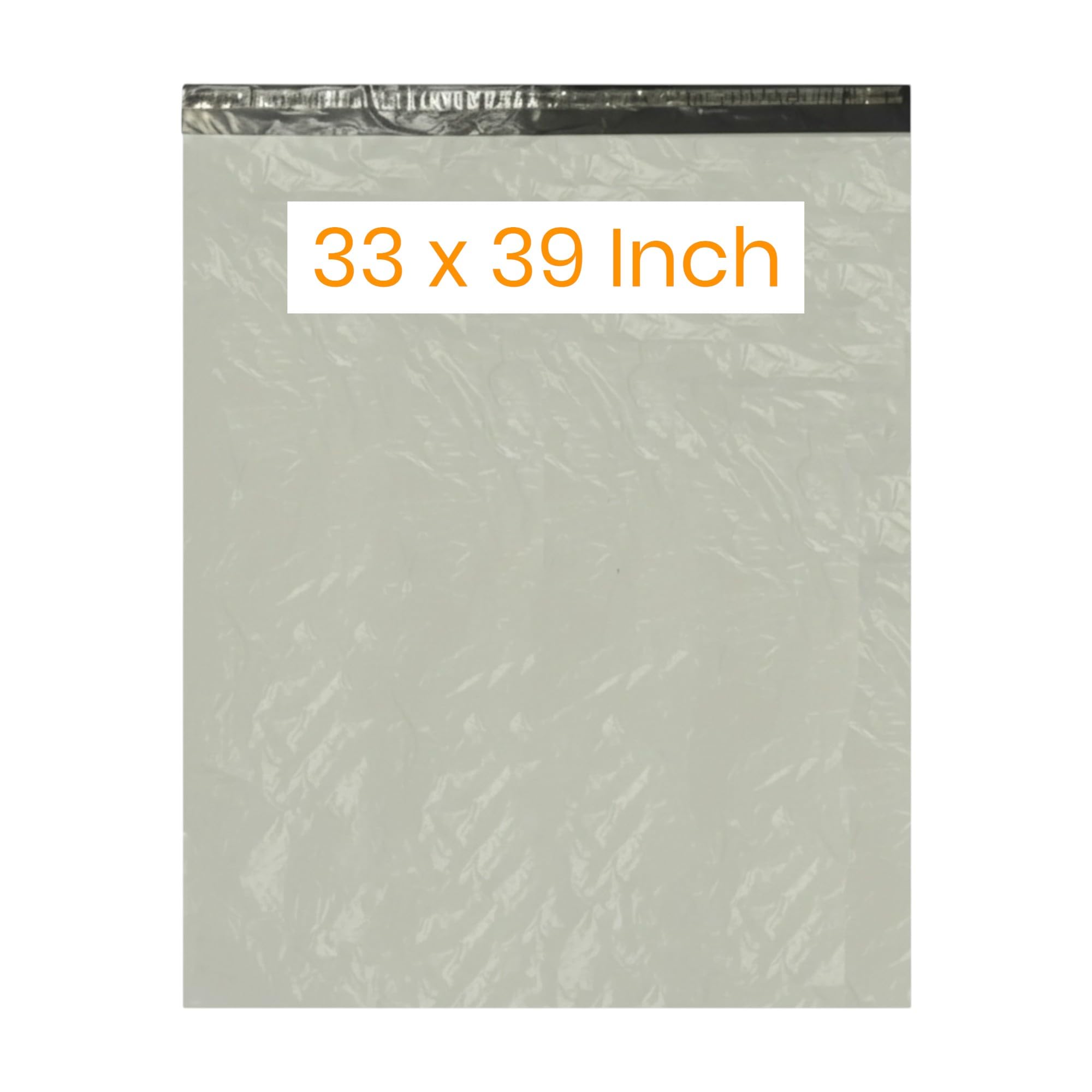 Grey Mailing Bags – Strong Poly Parcel Postage Self Seal Postal Packaging (10, 33 x 39 inch (830 x 1000 mm))
