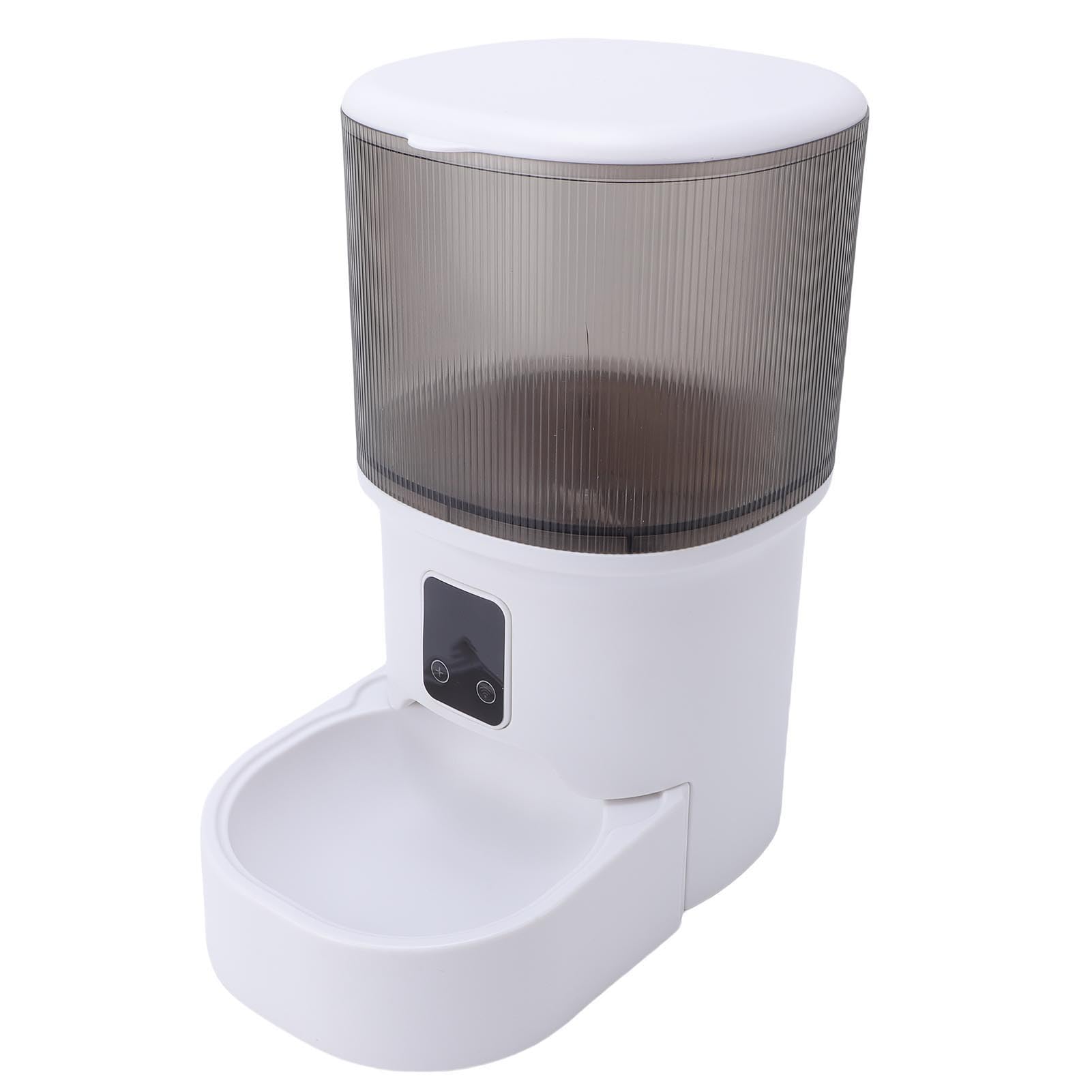 Pongnas Distributeur de Croquettes Automatique 4L, Gamelle Connectée WiFi
