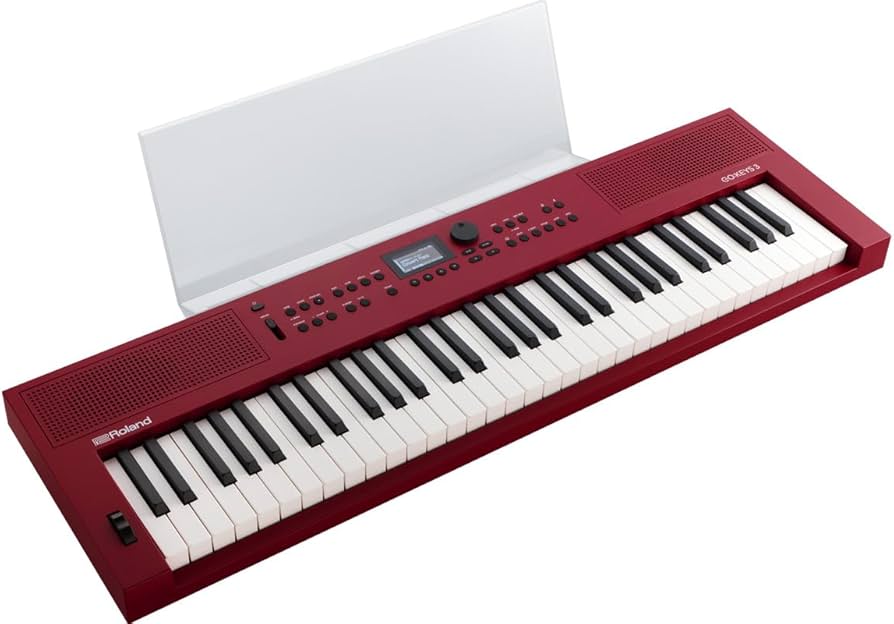 Roland GO:KEYS 3 ダークレッド　専用譜面立て付 Amazon.co.jp: Roland ローランド / GOKEYS3-RD (GO:KEYS 3) ダーク