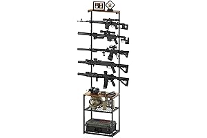 Gun Rack Floor Rifle Stand: Declutter Your Armory with Style and Security