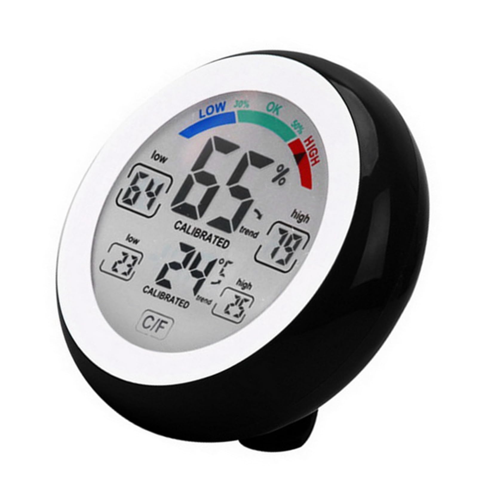POPETPOP 3 Pièces thermomètre autocollants pour enfants jauge de température domestique hygromètre thermometre digital interieur jauge de température numérique mini