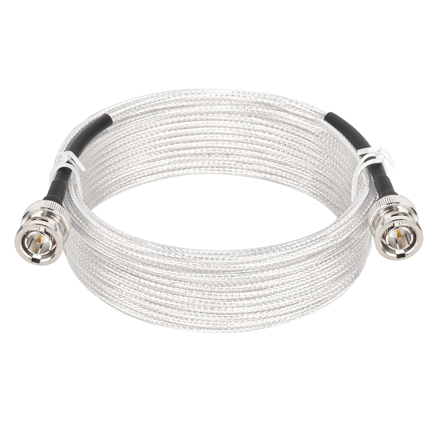 XRDS -RF SDI Cables 25ft, Flexible 3G/6G HD-SDI Cable, 75 Ohm RG179 Extension Cable with Heavy Duty BNC to BNC Male Connector for Surveillance Camera