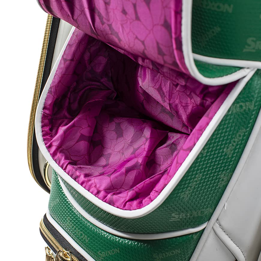Srixon-Staff-Bag-Cart-Bolsa-de-Golf-Edicion-Limitada-Marters-2022-GrennWhite