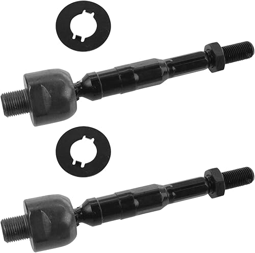 Miniatura 1087 de TRQ Juego de varillas de acoplamiento delanteras interiores y exteriores, 4 piezas, compatibles con Chevrolet Cruze 2016-2019 de 16-19 voltios