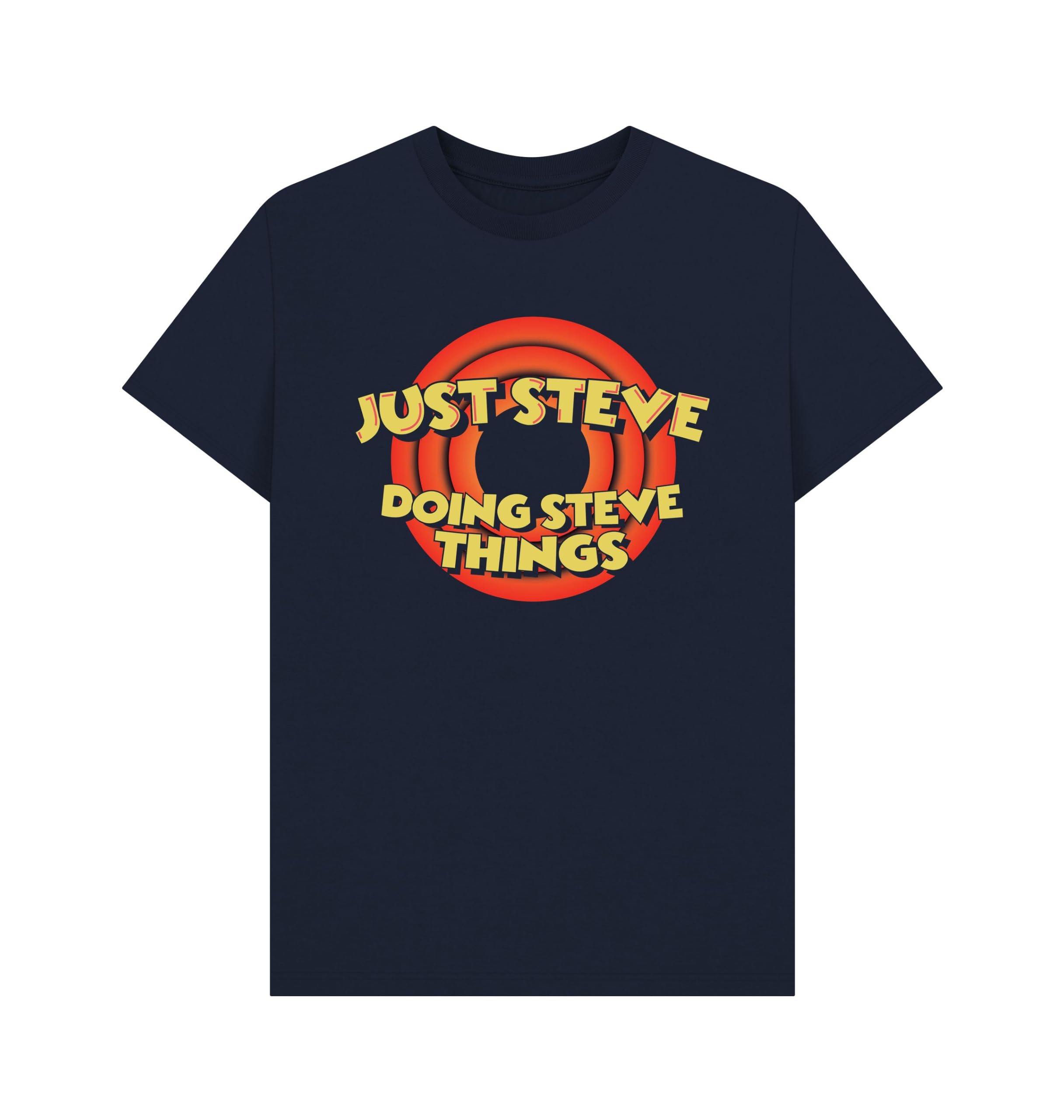 Shirtbox Just Steve Doing Steve Things Slogan T-Shirt