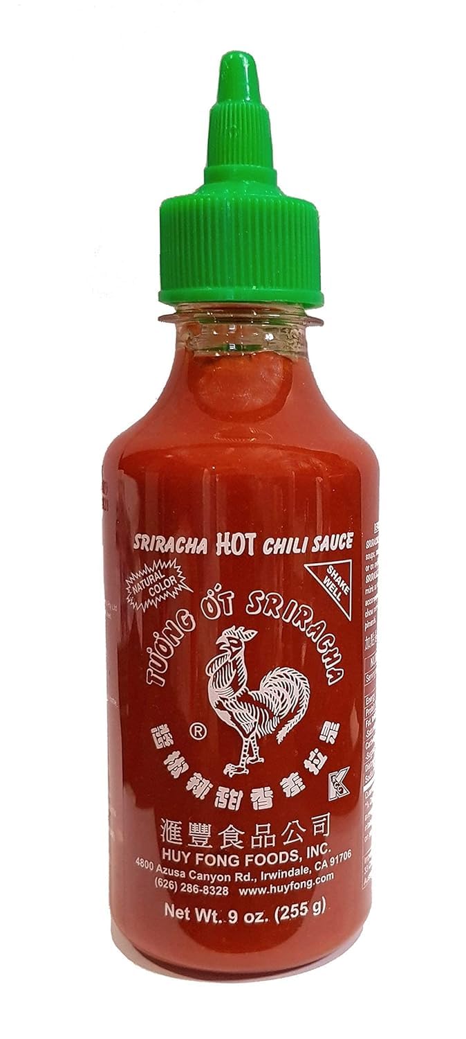Huy Fong Sriracha Hot Chili Sauce With Delicious And Spicy Taste 255gm (USA)