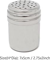 Vista 2 de Honbay 2 latas de condimento de acero inoxidable de 5 onzas