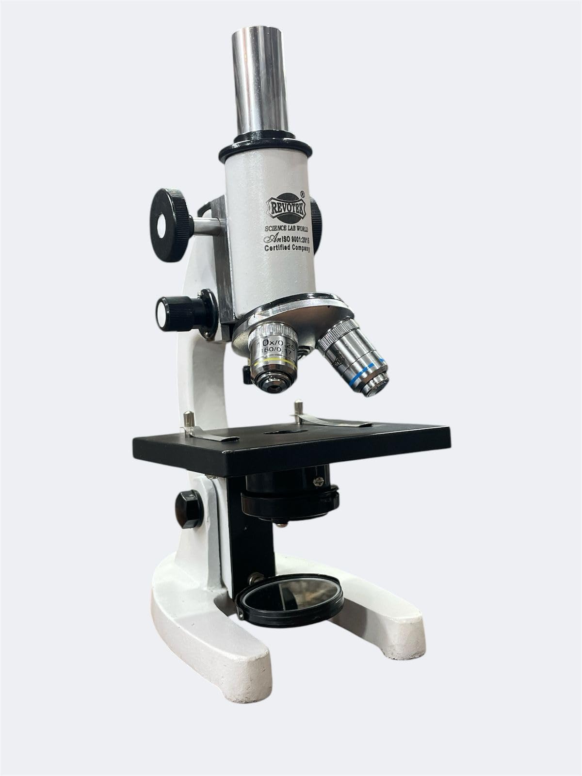 REVOTEK Student Compound Microscope Kit with Brass ACHROMATIC OBJECTIVES |25 Education Slide, Educational Gift for Students, Schools | ISO Certified 9001: 2015-picture-39
