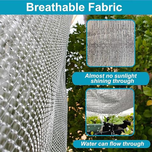 Schattennetz Auto Hund 3x4 m,Sonnenschutznetz Auto,Schattennetz Alunetz,Reflektierende Schattenplane Camping,Aluminium Schattierungsnetz mit Ösen 80% UV,für Gewächshaus Patio Pflanze,Hund,Tiere