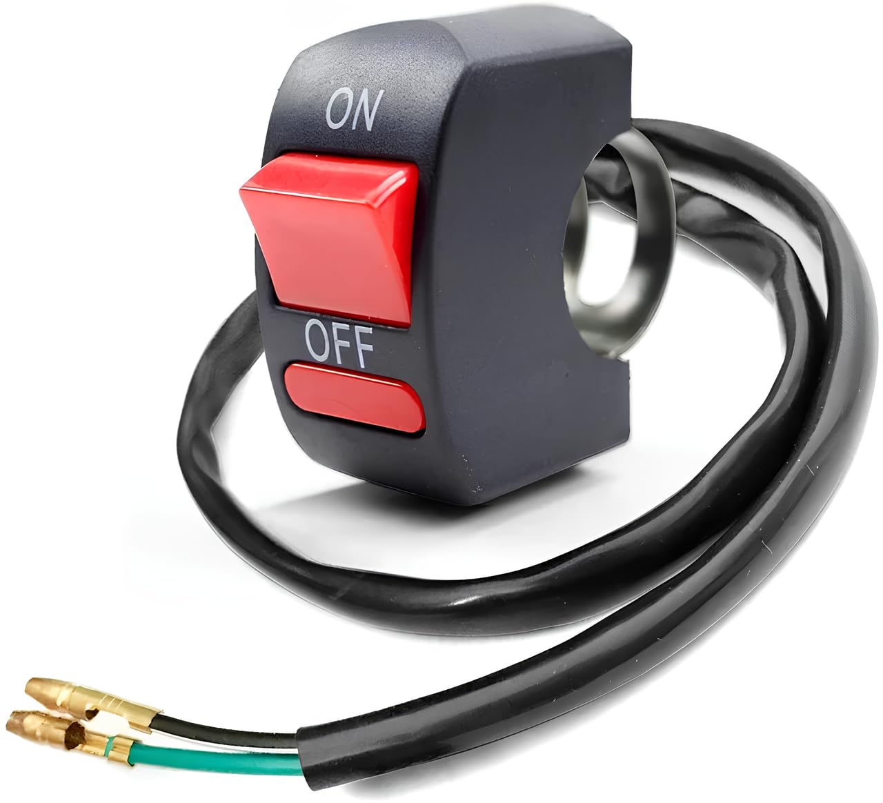 Motorcycle On/Off Light Switch, Headlight and Turn Signal Control