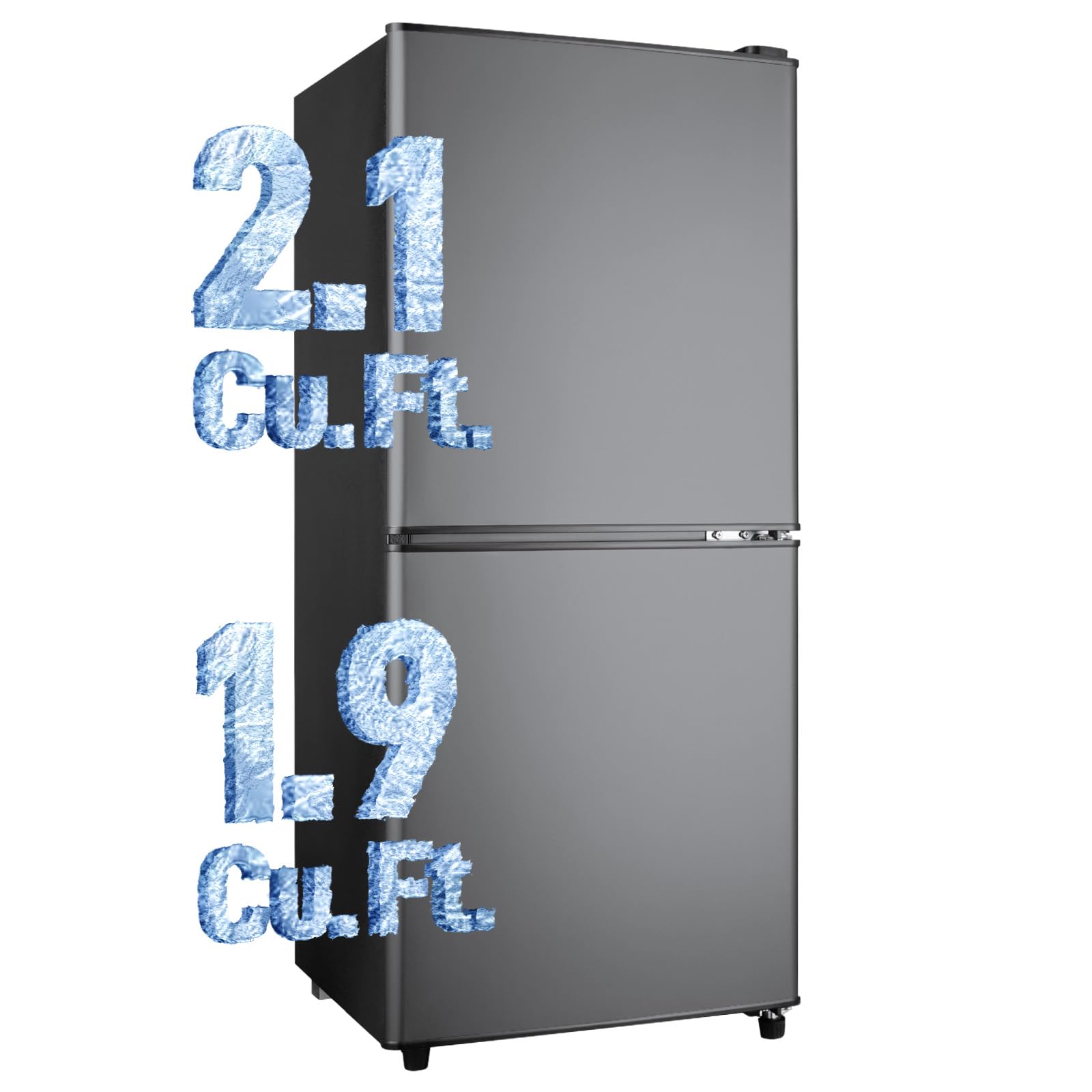 Anypro Fridge with Bottom Freezer 4.0 Cu.Ft.