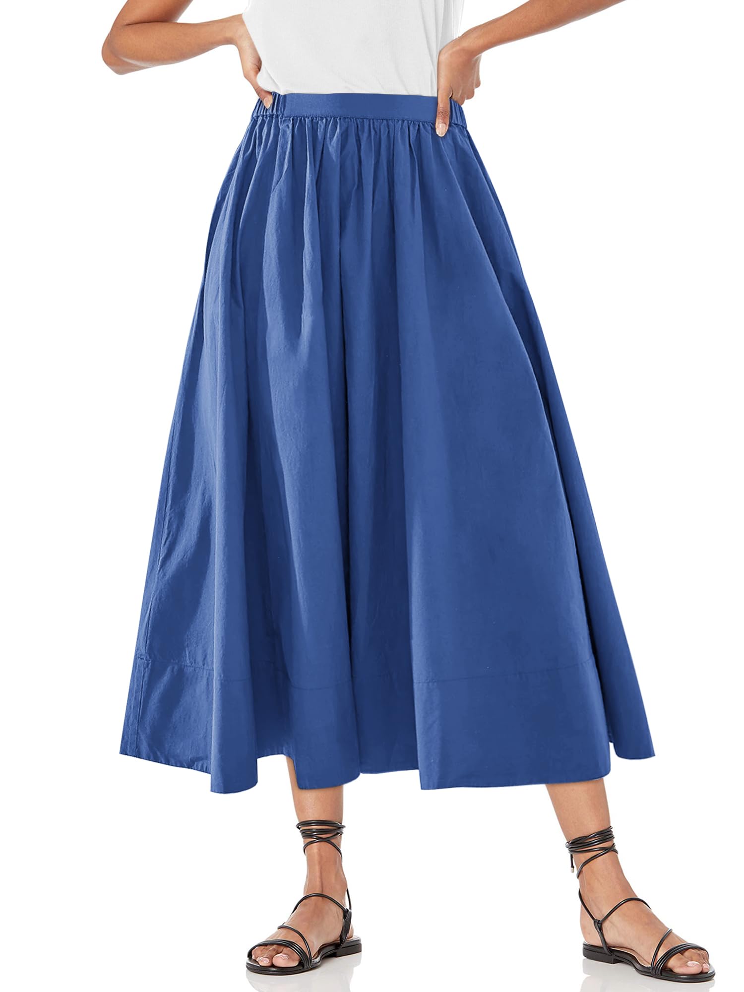 Yousify A-Line Midi Skirt