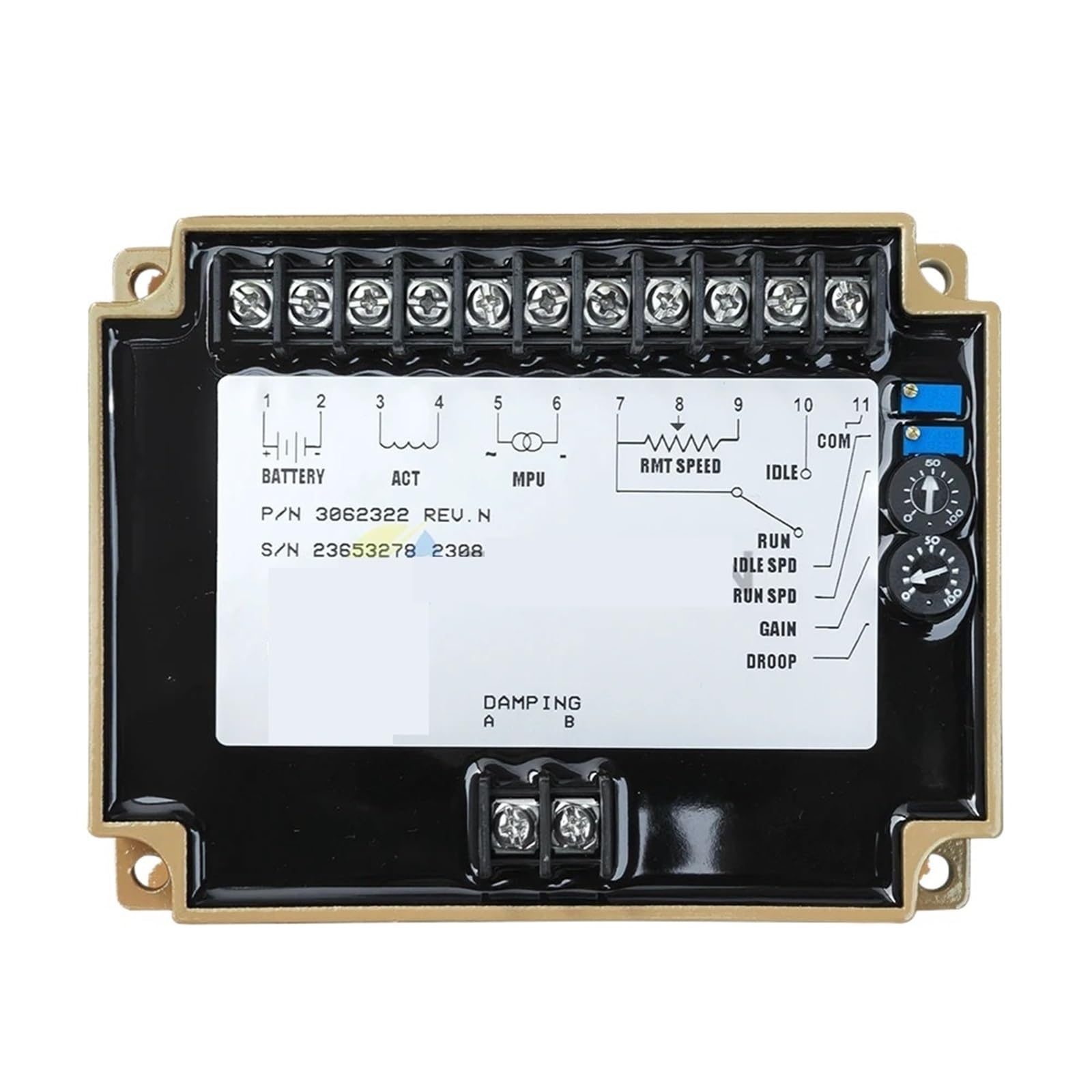 3062322 Engine Speed Controller Governor EFC3062322 Generator Control Unit 1Pcs