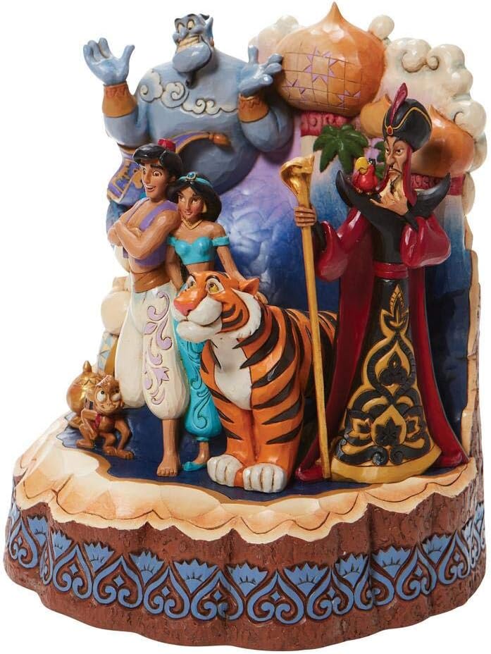 Enesco Disney Traditions Carved by Heart Aladdin Figurine : Home & Kitchen
