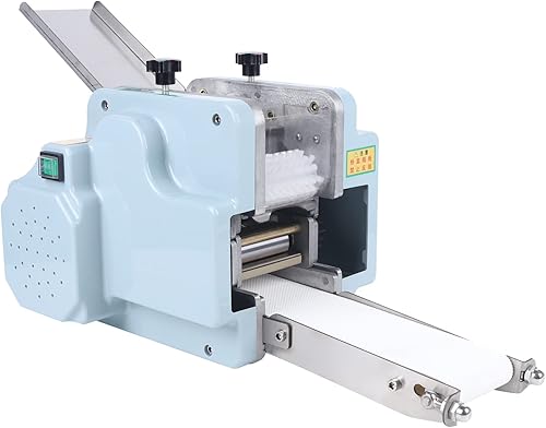 Máquina comercial de dumpling para la piel 110 V máquina eléctrica de dumpling herramienta de procesamiento de masa Wonton para restaurante cocina