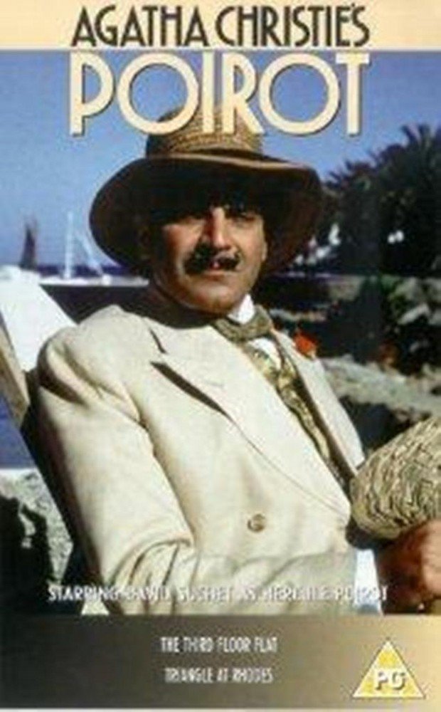 Agatha Christie's Poirot: The Third Floor Flat / Triangle At Rhodes [DVD] [1989]