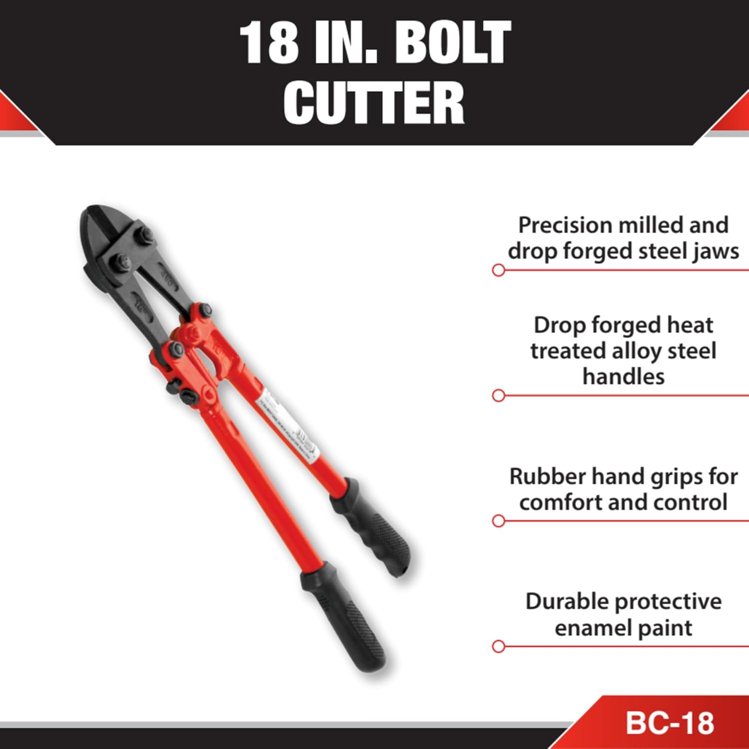 Performance Tool BC-18 18-Inch Bolt Cutter