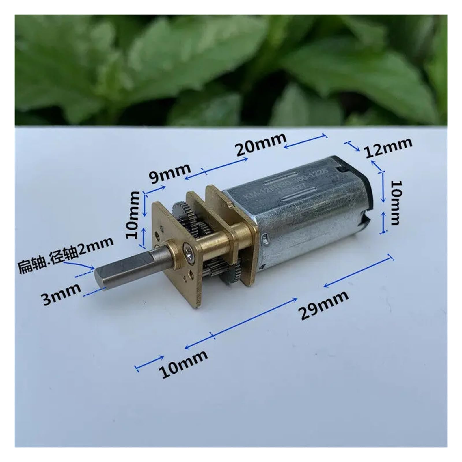 5 pz/Lotto Micro N30 Motore con Ingranaggi Completamente in Metallo DC 6V-12V 15RPM-30RPM Motore Elettrico a Bassa velocità e Coppia Elevata for Auto Robot Fai da Te