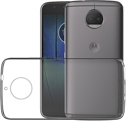 Miniatura 5 de Funda para Motorola Moto G5s Plus (5.5 pulgadas) Soft TPU Gel Bumper Transparente Cubierta Trasera