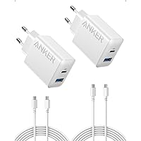 Anker Caricatore iPhone 20W USB C (2 pack)