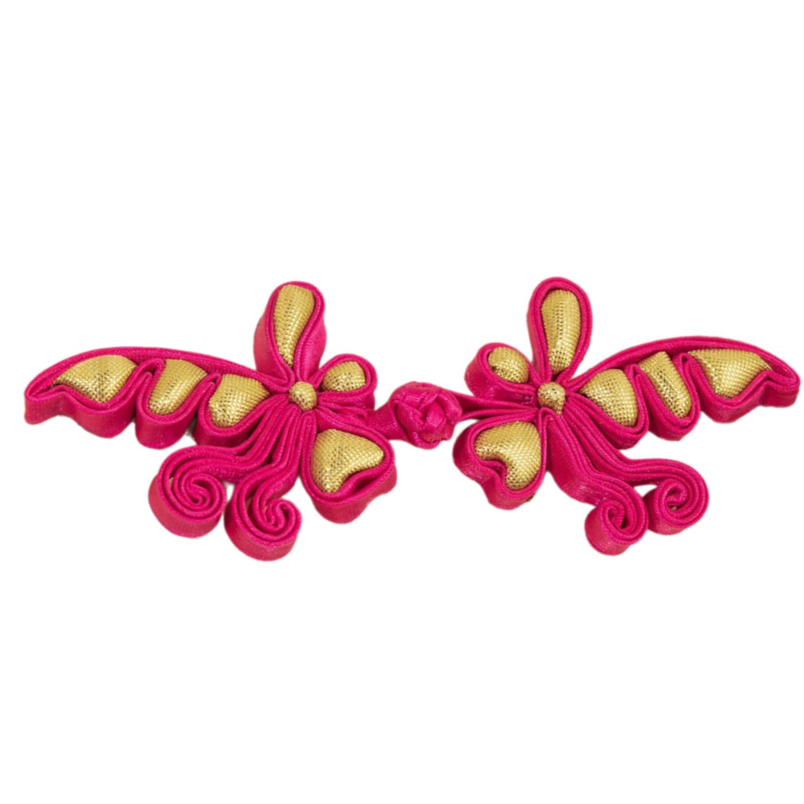 Jazuaiao Cheongsam Button Decorative Knot Sewing Fasteners Traditional Chinese Knot Fasteners Traditional Beaded