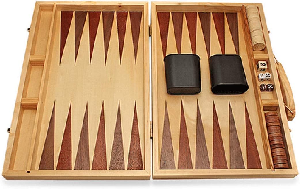 Executive Gift Shoppe | Full Name Monogram Backgammon Set