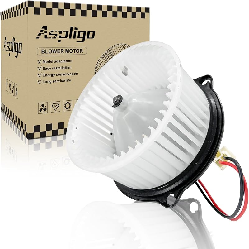 Motor do ventilador do ar-condicionado e aquecedor Aspligo 700010 para Dodge Ram e Jeep Grand Cherokee – 1 unidade