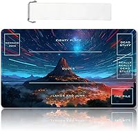 Vista 62 de Tapete de juego MTG cosido de alta calidad con zonas y respaldo de goma antideslizante, tapete de juego TCG para MTG y otros juegos de cartas, Dkt