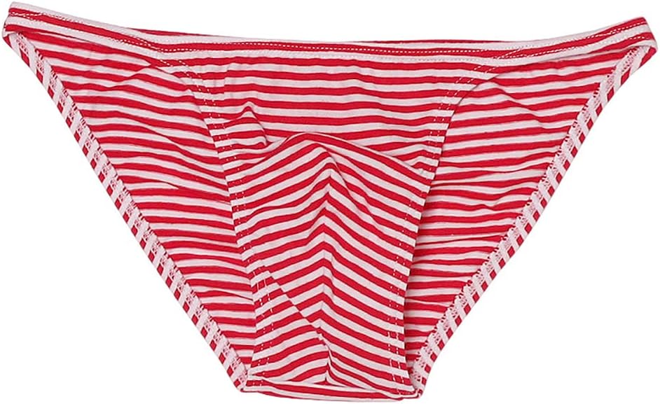 COMLIFE Mens Cotton String Briefs Underwear U Convex Pouch Bikinis - Image 4