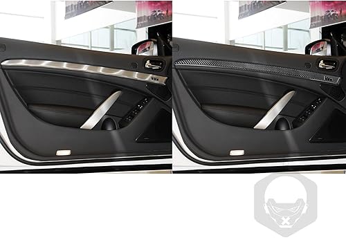 Miniatura 3 de Cubierta adhesiva de fibra de carbono interior para Infiniti G37 2010-2013 Q60 2014 2015 Coupe Convertible