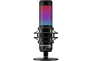 HyperX QuadCast S RGB USB Microphone for PC Gaming