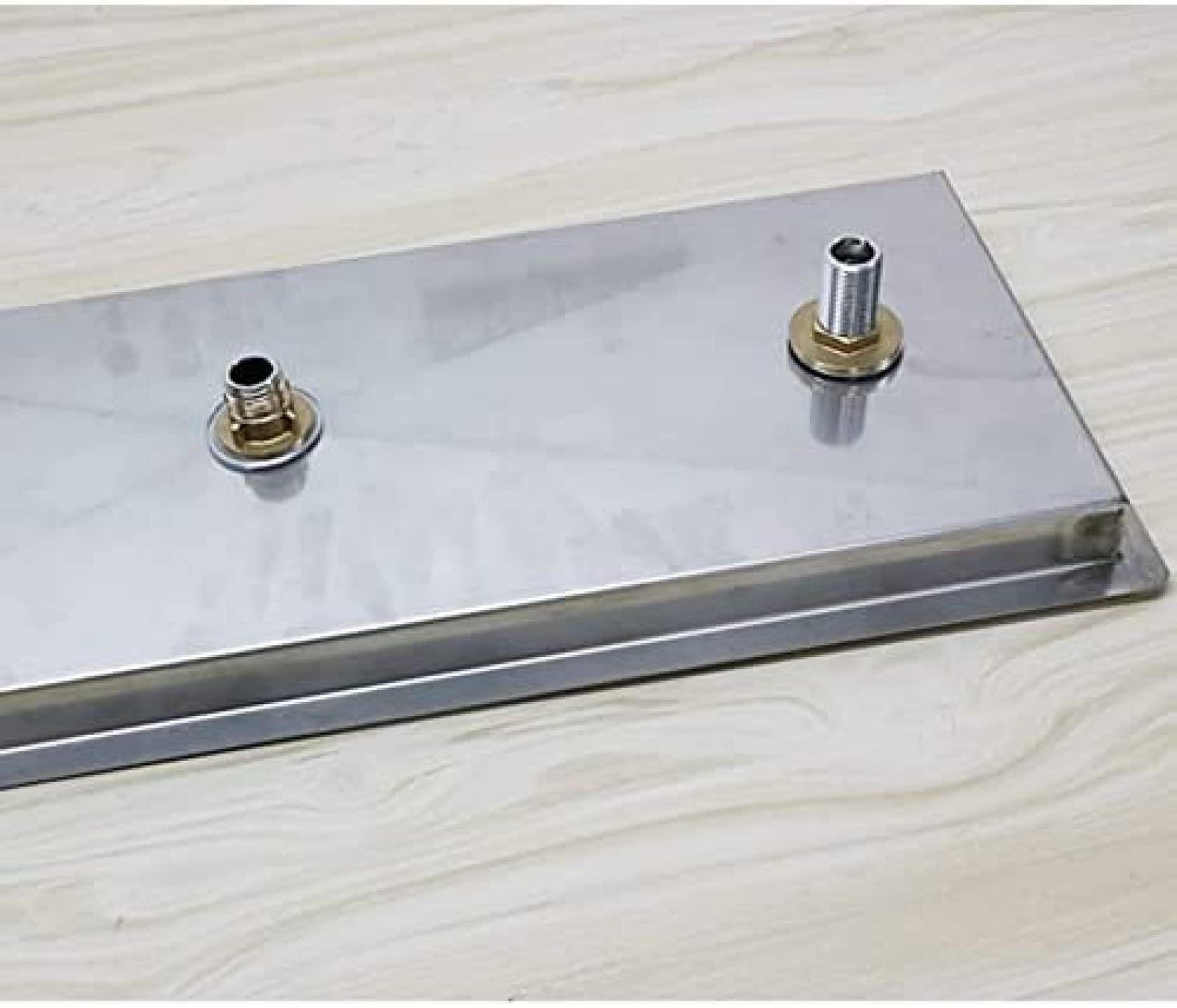 Genérico Lavavasos De Acero Inoxidable 304 con Limpieza Automática por | Con Escurridor, 42x22 Cm, Apto Para Cocinas De Bar (63*22 cm)