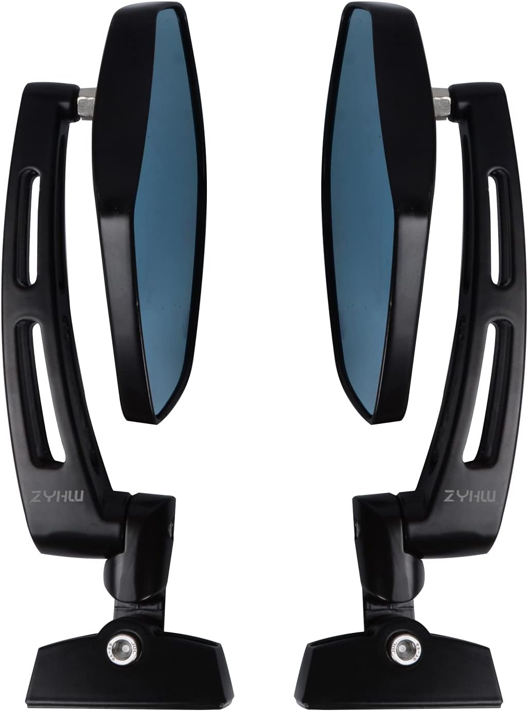 2pcs Black Rearview Mirrors for Suzuki GSXR 600 750 1000 1300 Hayabusa