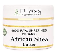 Vista 23 de Manteca de karité africana cruda orgánica 100% pura, natural y sin refinar Hidratante de piel para cara, cuerpo y cabello 1 LBS/450 GM