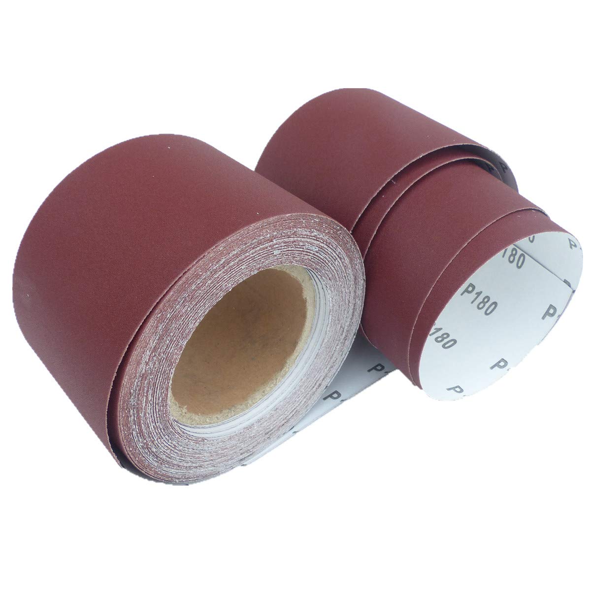 Bohrfax - Rotolo di carta vetrata da 25 m, grana P100, 93 mm x 25 m