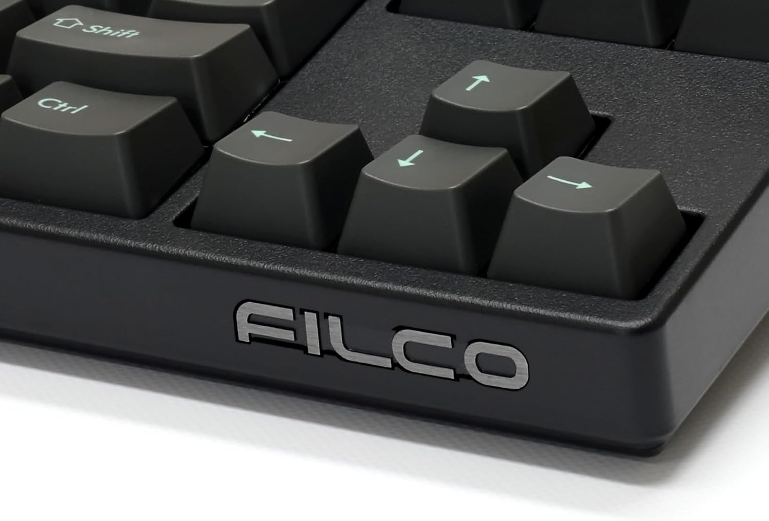 FILCO Majestouch + Ask Cherry MX Brown Axis, Numeric Keypadless, Japanese Arrangement, 91 Keys, PBT 2 Color Molded Asphalt Key Cap, N Key Rollover, Function Key Function, Black