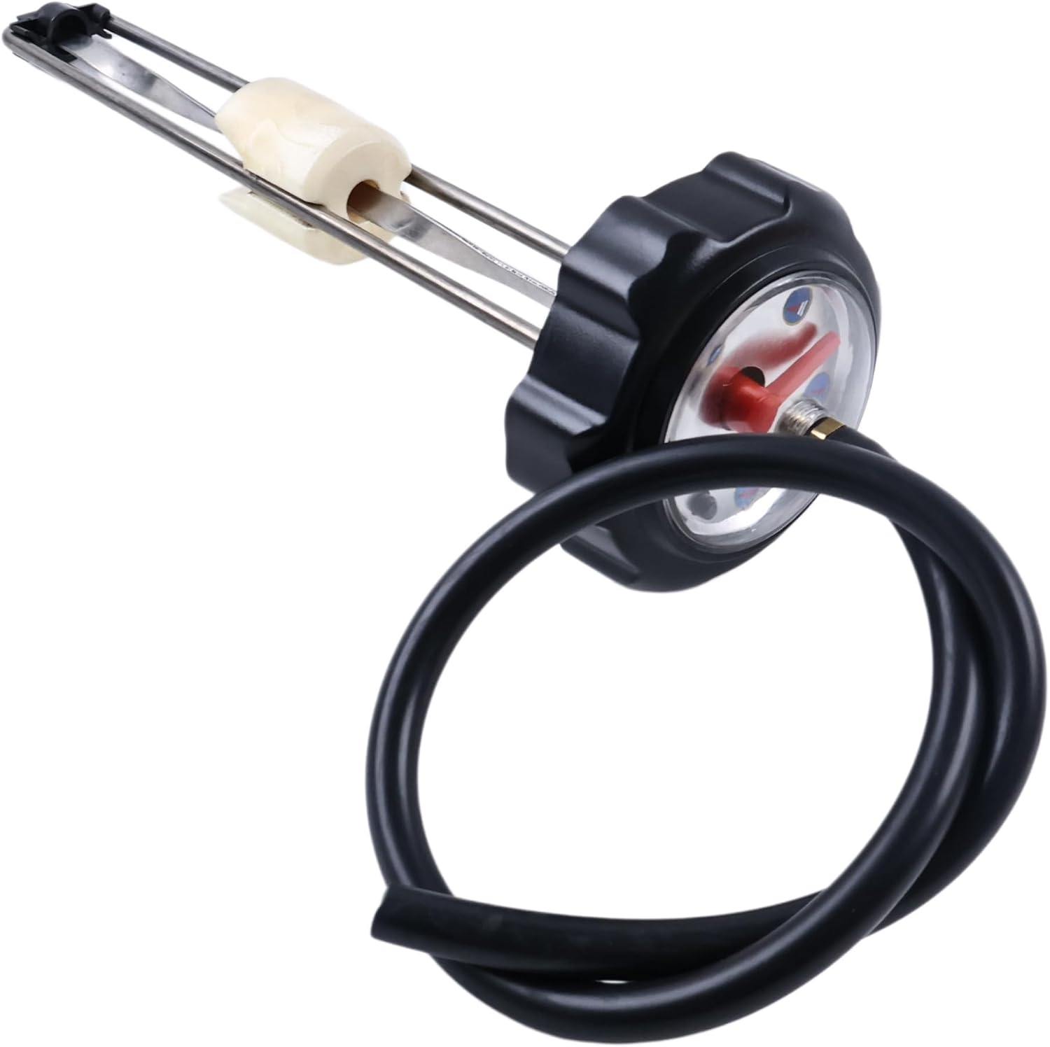 DVPARTS Fuel Gauge Gas Cap 0470-369 Compatible with Arctic Cat ATV 300 400 500 Bearcat 454 1996-2000