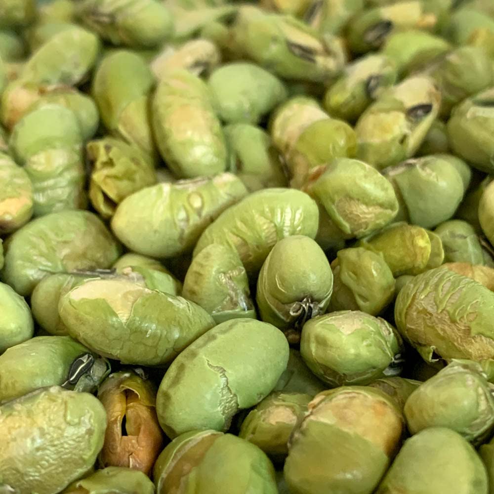 NULTHY - 1Kg Edamame Grillé Sans Sel - Noix Naturelles - Riche En Protéines - Sans Gluten - Vegan