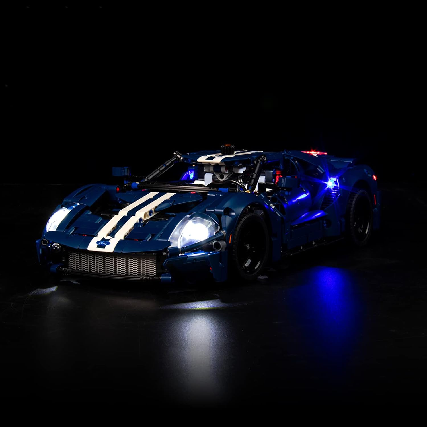 LED Light Kit for Lego Ford GT 42154 Building Set, USB Connecting Lighting Set Compatible with Lego 42154(Lights Only, No Lego Models) (Classic)