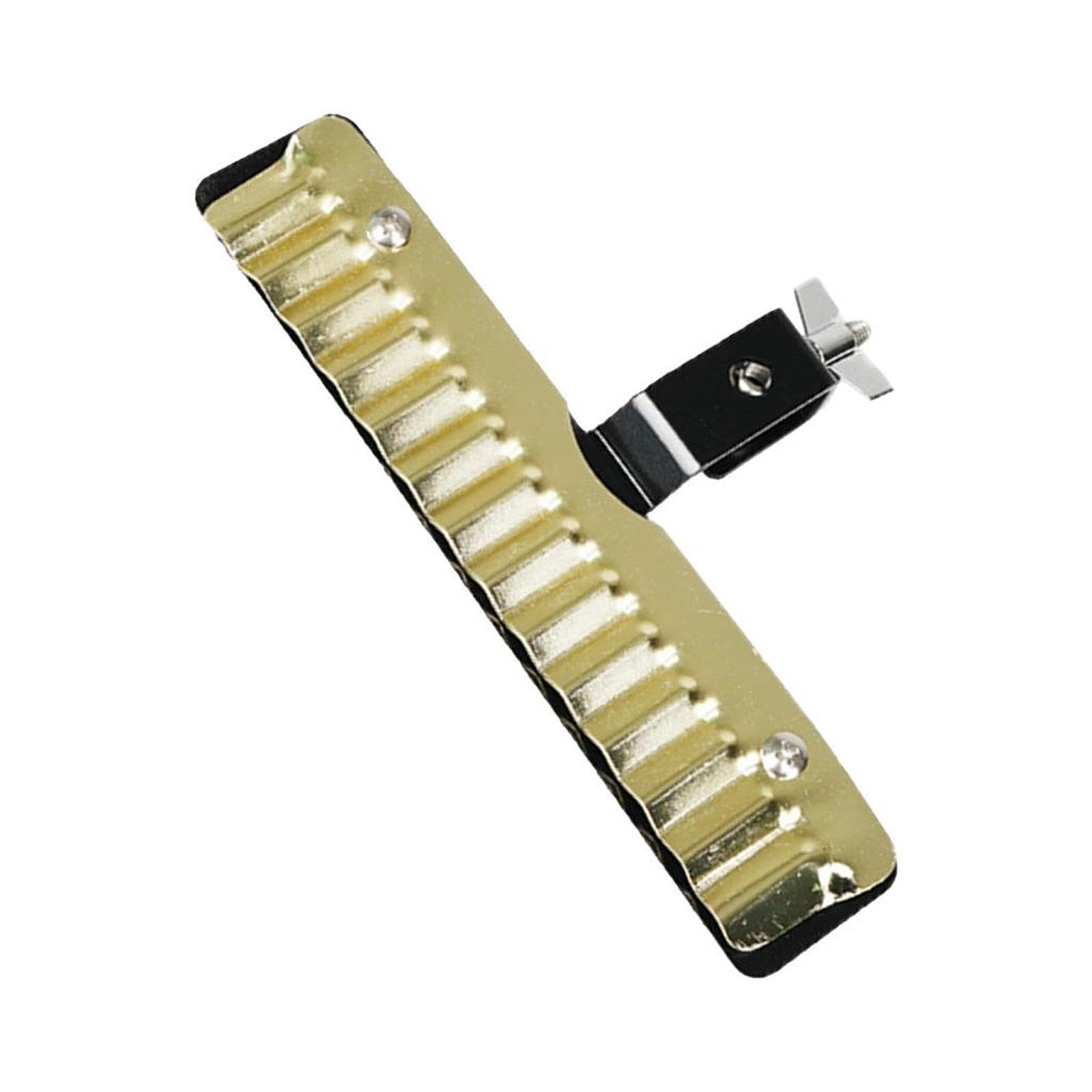 Colaxi Percussion Crasher Percussion Rigs and Drum Set Lightweight Mounted Hi Hat Pull Rod Snare Drum Rattle Installable Bell Cymbal