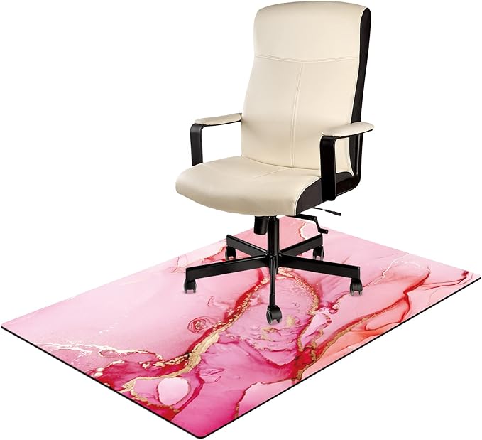 Sintuff Marble Office Chair Mat Floor Mat Heavy Duty Under