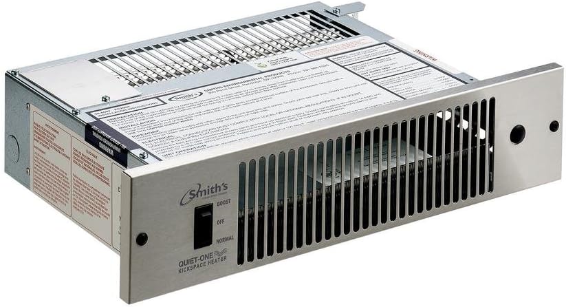 Quiet-One 2000 Series 4,000 BTU Brown Hydronic Kickspace Heater (Not Electric)