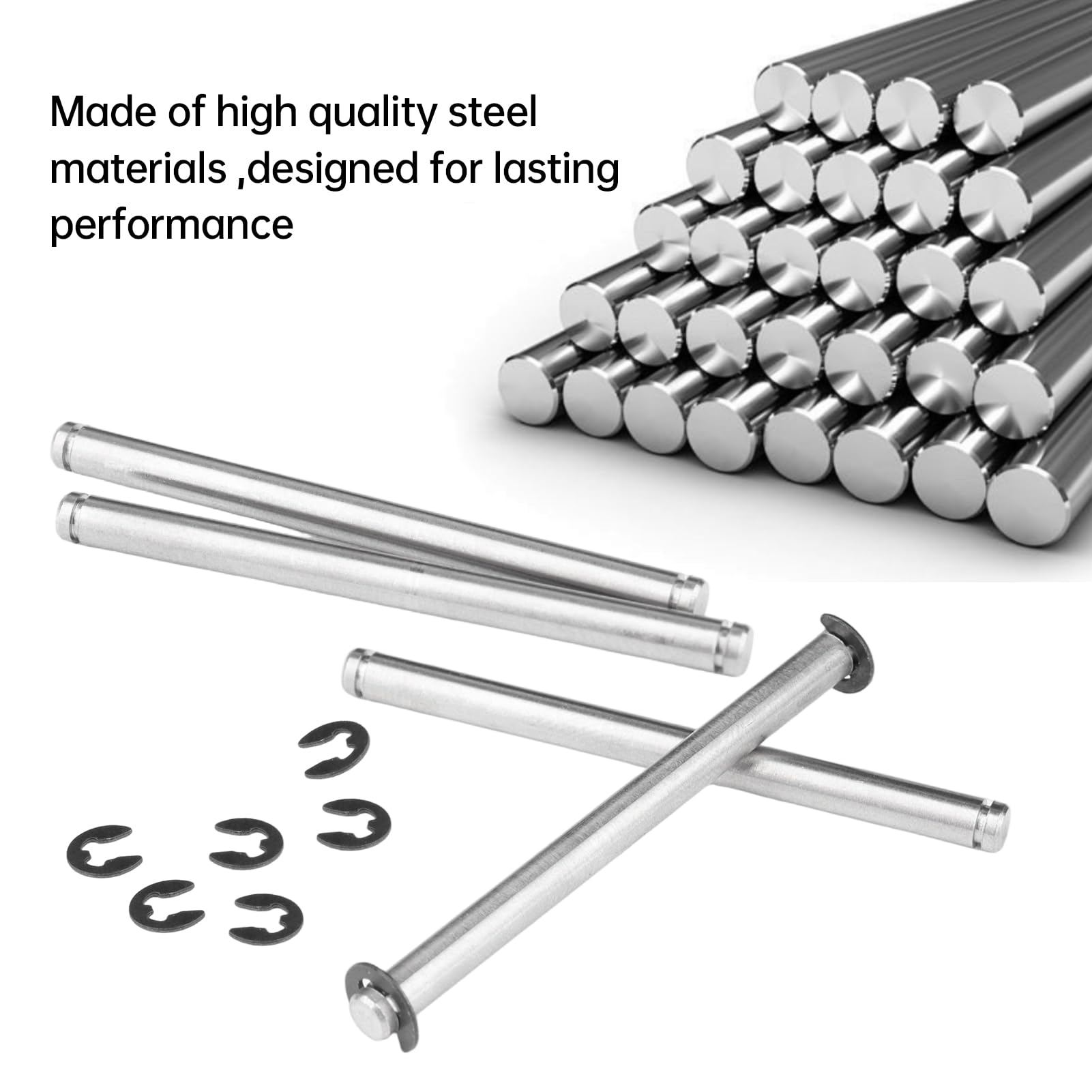 Amazon.com: HobbyPark Suspension Pin 2.5x29mm w/Eclips for 1/10