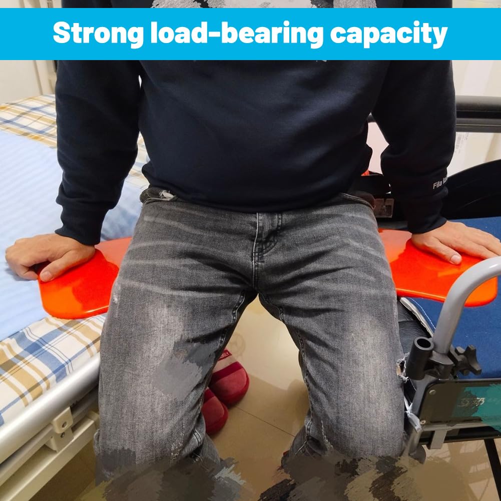 Planche antidérapante pour fauteuil roulant, planche de transfert, élévateur de patients, aide pour personnes handicapées, acier plastique ABS, capacité de charge 150 kg