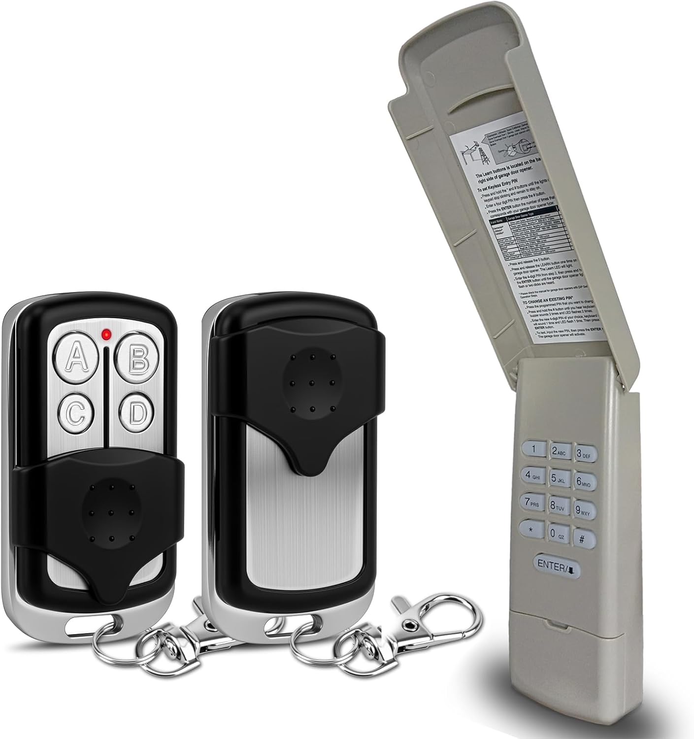 Garage Door Opener Keypads & Remotes for Liftmaster Chamberlain Craftsman Wayne Dalton Openers Produced Since 1993, Replaces 877/878MAX 377/977/877/66LM&893LM G953EV-P2 371/373LM 971LM 973LM