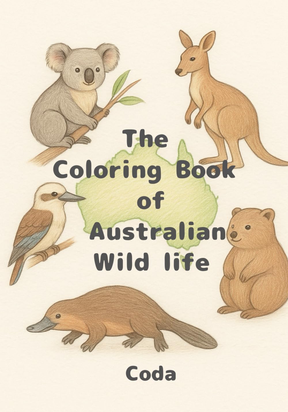 The Coloring Book Of Australian Wild Life