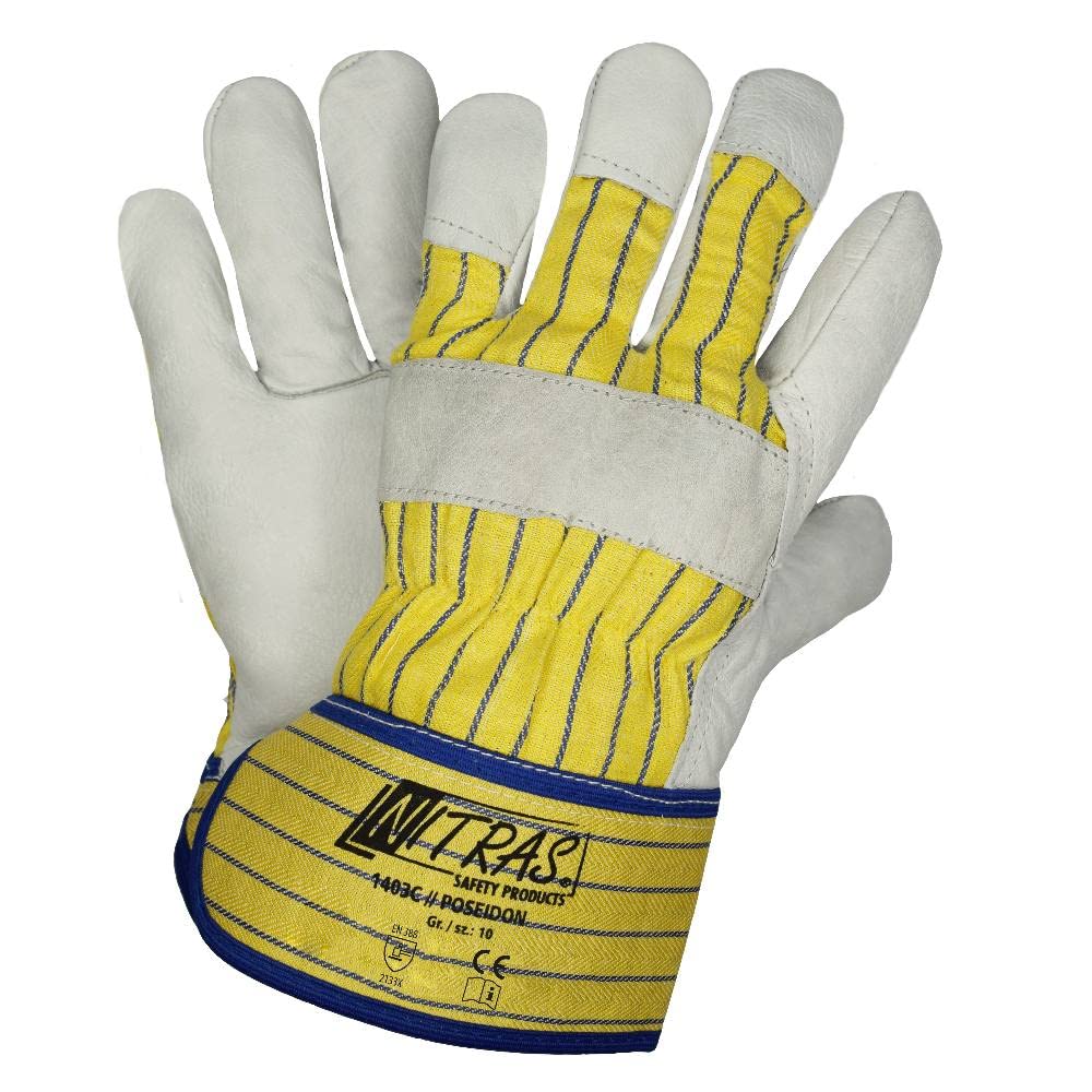 Nitras 1403C // Gants en cuir de vachette POSEIDON